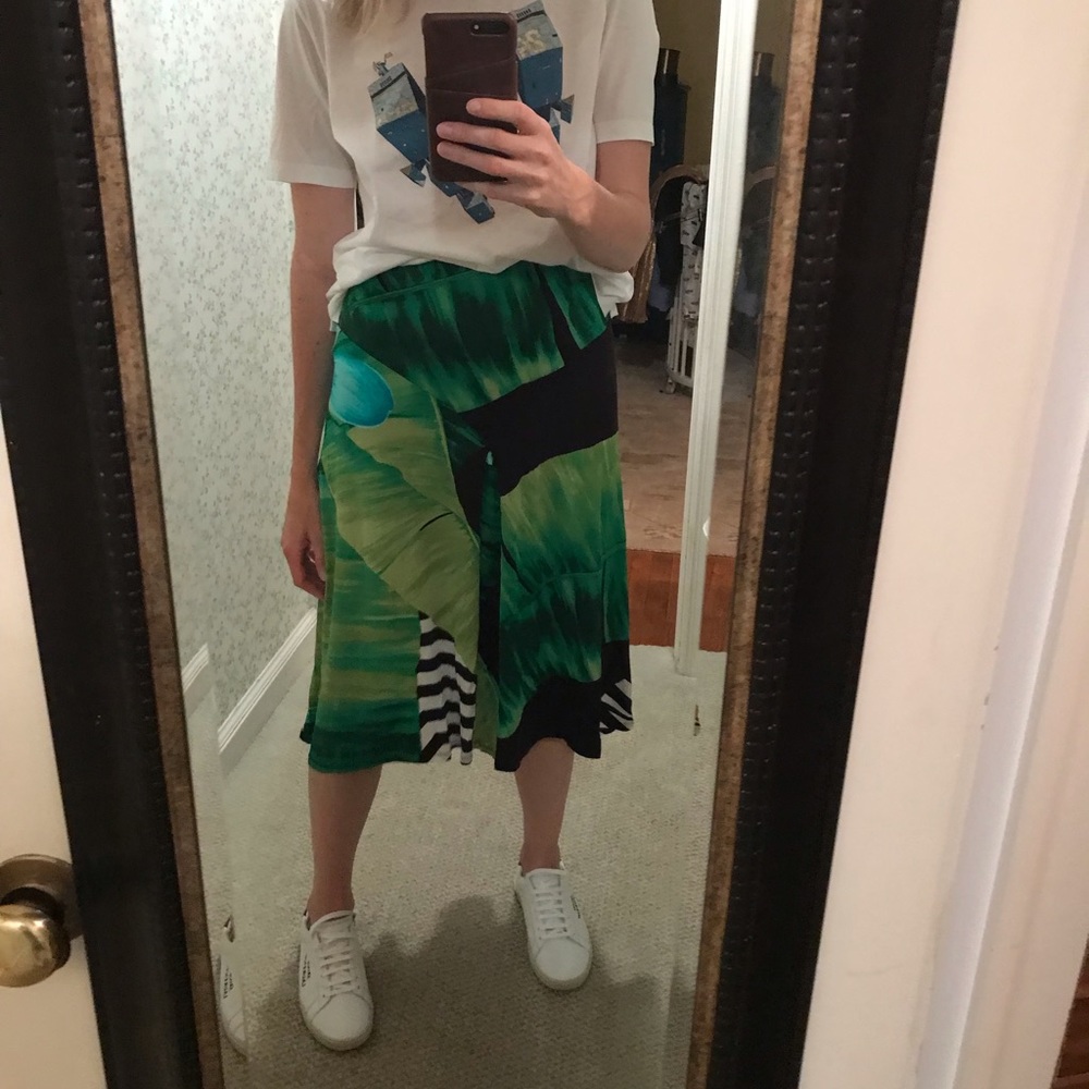 Max Mara Green Midi skirt
